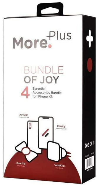 صورة More Plus iPhone XR Joy Package 4 Essentia Accessoriesl Bundle