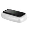 صورة Momax Q.Power UV-Box UV Sanitizing Box with Wireless Charging - White