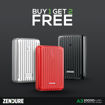 صورة Zendure Bundle A3 Colourful Collection Red/ Black/Silver