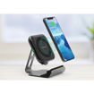 صورة Rav Power 10W Fast Wireless Charger Stand Black