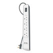 صورة Belkin 4 Way Surge Protection Strip - 2m with 2 x 2.4amp USB Charging