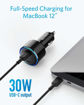 صورة Anker 30W 18W PowerDrive+ III Dou Car Charge with 2 USB-C Ports Black