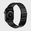 صورة UNIQ APPLE WATCH 49|45|44|42MM STROVA STEEL LINK BAND, MIDNIGHT BLACK