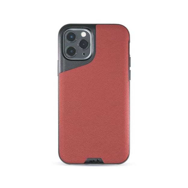 صورة Mous iPhone 11 Pro Contour Colour Edition Leather -  Red