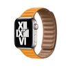 صورة Porodo Apple Watch 44/42mm Premium Leather Magnetic Band - Yellow
