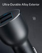 صورة Anker 36W 2 Port Alloy PowerDrive III Car Charger Black