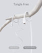صورة Anker 3ft Powerline III Flow USB-C to Lightning Cable, White