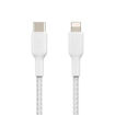 صورة BELKIN 2M BOOST CHARGE Braided USB-C to Lightning Cable WHITE