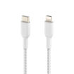 صورة BELKIN 2M BOOST CHARGE Braided USB-C to Lightning Cable WHITE