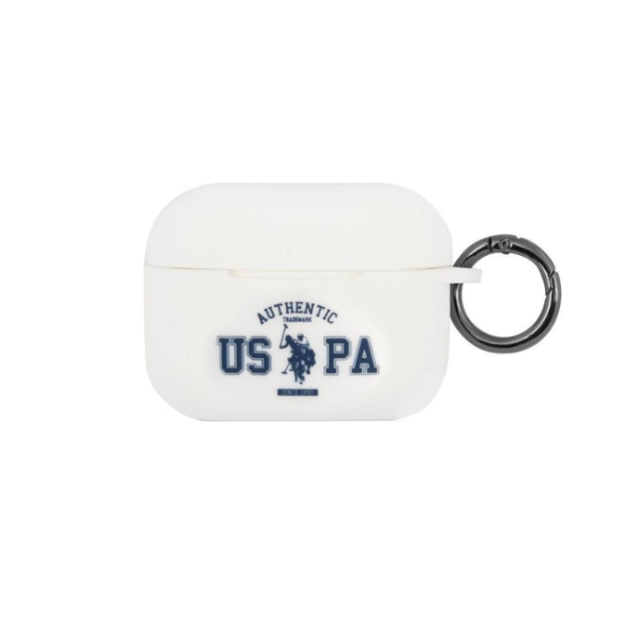 صورة U.S. POLO ASSN. AIRPODS 3 SILICON USPA, WHITE