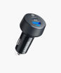 صورة Anker 35W Dual-Port Fast Car Charger, Black