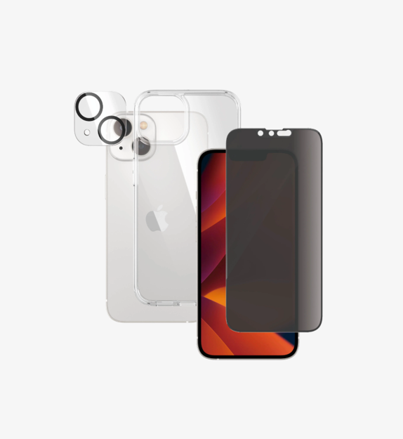 صورة PanzerGlass iPhone 14 Bundle Privacy