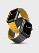 صورة UNIQ APPLE WATCH STRAP 44/45/49MM REVIX, MUSTARD/KHAKI