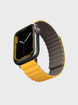 صورة UNIQ APPLE WATCH STRAP 44/45/49MM REVIX, MUSTARD/KHAKI