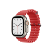 صورة Green Lion Apple Watch Ultra 49mm Felex Silicon Band, Red