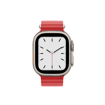 صورة Green Lion Apple Watch Ultra 49mm Felex Silicon Band, Red