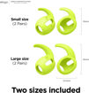 صورة Elago Airpods Pro Earbuds Hooks Cover 4 Pairs, Night Glow/Green