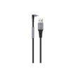 صورة Energea 1.5M Autotough Edge USB-A to Lightning Cable, Gunmetal