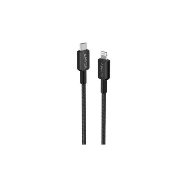 صورة Anker 3ft 322 USB-C to Lightning Cable, Black