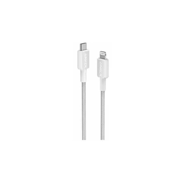 صورة Anker 3ft 322 USB-C to Lightning Cable, White