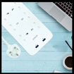 صورة Anker 342 USB Power Strip, White