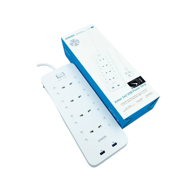 صورة Anker 342 USB Power Strip, White