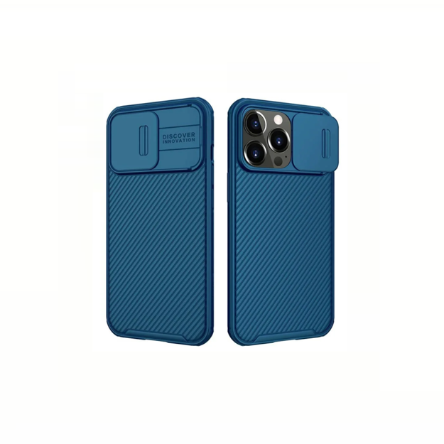 صورة Nilkin iPhone 14 Pro Camshield Pro, Blue