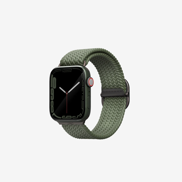 صورة UNIQ APPLE WATCH 42|44|45MM ASPEN, GREEN