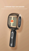صورة JBL KMC600 Karaoke Microphone Speaker, Silver