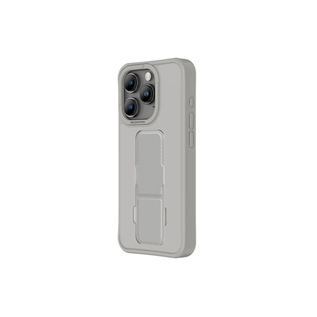 صورة AMAZINGTHING iPhone 15 Pro Max Matte Pro Mag Case, Gray