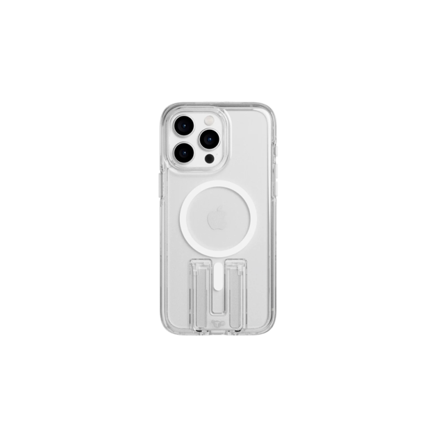 صورة Tech21 iPhone 15 Pro EvoCrystal Kick with MagSafe, White