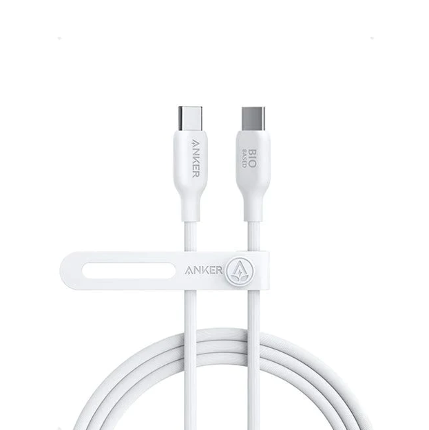 صورة Anker 6ft. 544 USB-C to USB-C Cable, White