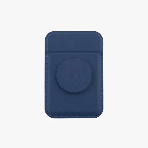 صورة UNIQ FLIXA SLIM MAGNETIC CARD HOLDER, NAVY BLUE