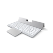 صورة New Concept KF8700 Keyboard with Rotatable Touchpad, White