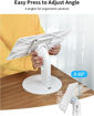 صورة Momax Multi-Stand Adjustable Reading Stand KH16, White