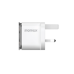 صورة Momax 35W USB-C 1-Charge Flow 2 Port GaN Charger, White