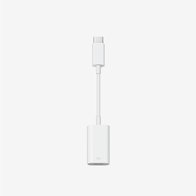 صورة Bazic GoCharge USB-C to Lightning Adapter, White