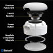 صورة SCOSCHE BOOMCAN MAGNETIC WIRELESS SPEAKER, WHITE