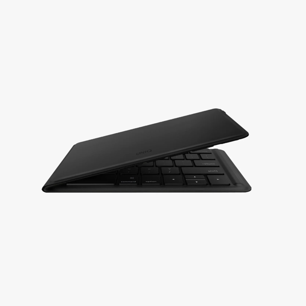 صورة UNIQ FLORIO FOLDABLE BLUETOOTH KEYBOARD, MIDNIGHT BLACK