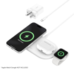 صورة Belkin 15W 2-in-1 Magnetic Charging Pad, White