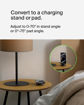 صورة Belkin 15W Convertible Magnetic Charging Stand, Black