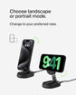 صورة Belkin 15W Convertible Magnetic Charging Stand, Black