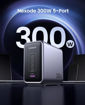 صورة UGreen Nexode 300W 5-Port GaN Desktop Charger, Black