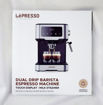 صورة LePRESSO 1.5L Dual Drip Barista Espresso Machine, Black