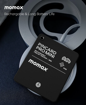 صورة Momax Minicard Pro Mini Find My Tracker with Wireless Charging BR8, Black