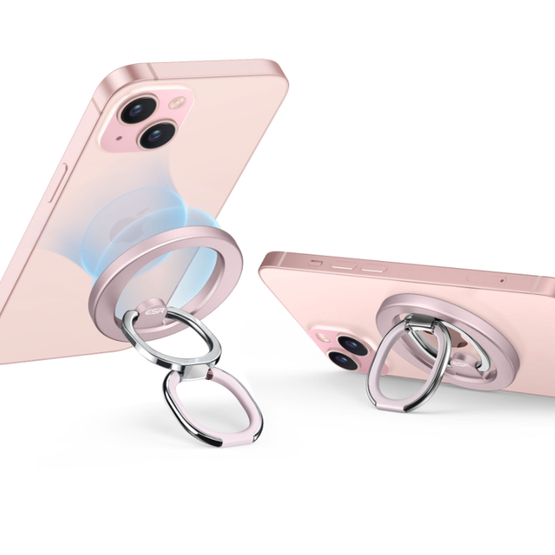 صورة  ESR HaloLock Ring Stand, Pastel Pink