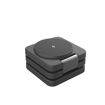 صورة Porodo 3 in 1 MagsSafe Foldable Wireless Charger, Black