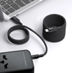 صورة Momax 2M 100W Mag Link USB-C to USB-C Magnetic Cable, Black