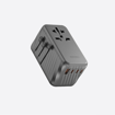 صورة Energea 120W Travel World Adapter, Gunmetal