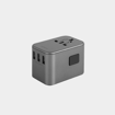 صورة Energea 35W Travel World Adapter, Gunmetal